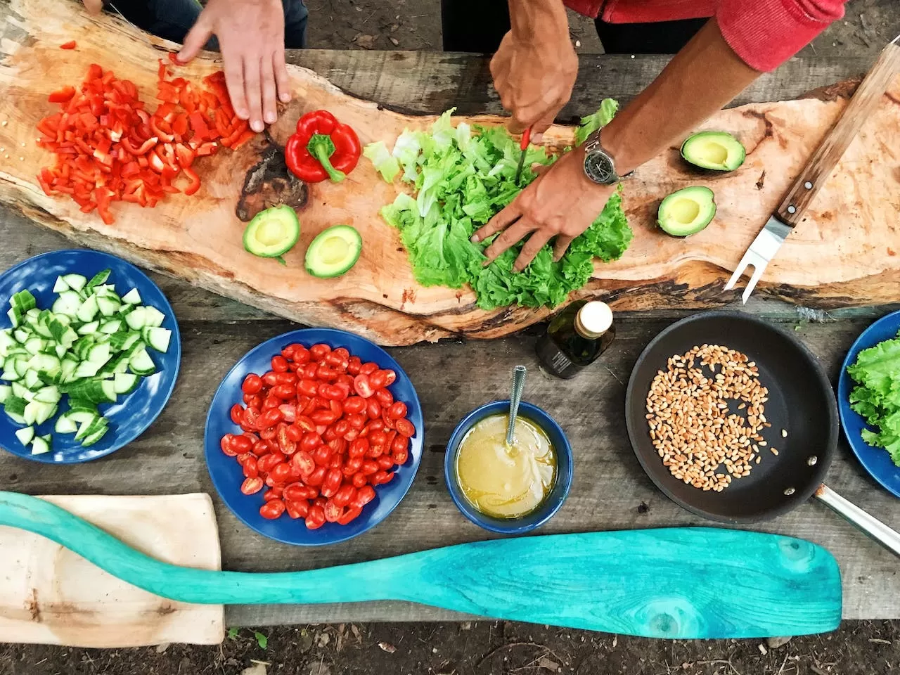 All meals are cooked fresh daily each morning on site